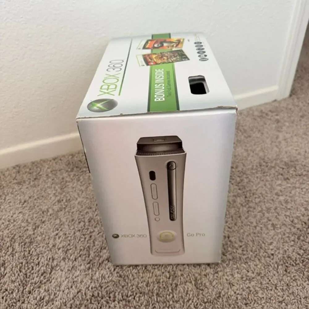 Sony XBOX 360 BOX ONLY Empty Box No Inserts Small Surface Tear See Photos